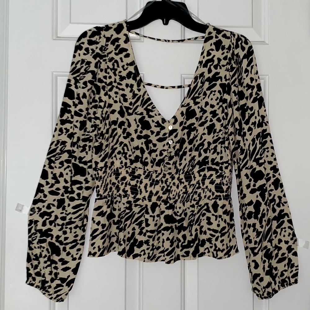 Lola Grace Leopard print Blouse
